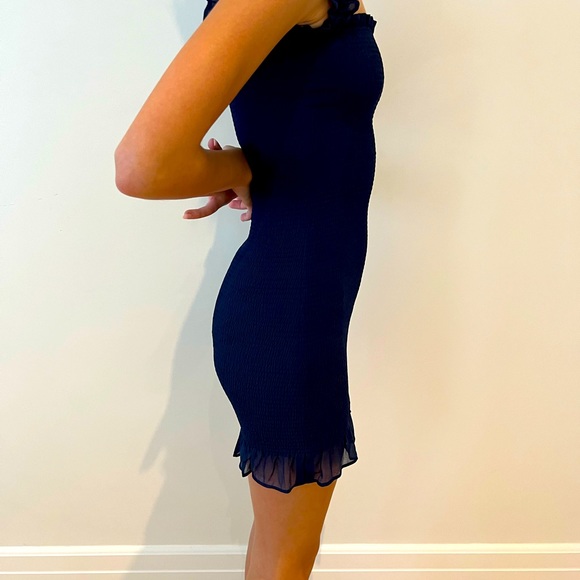 Aritzia Wilfred Body Con size XXS navy - Picture 3 of 6